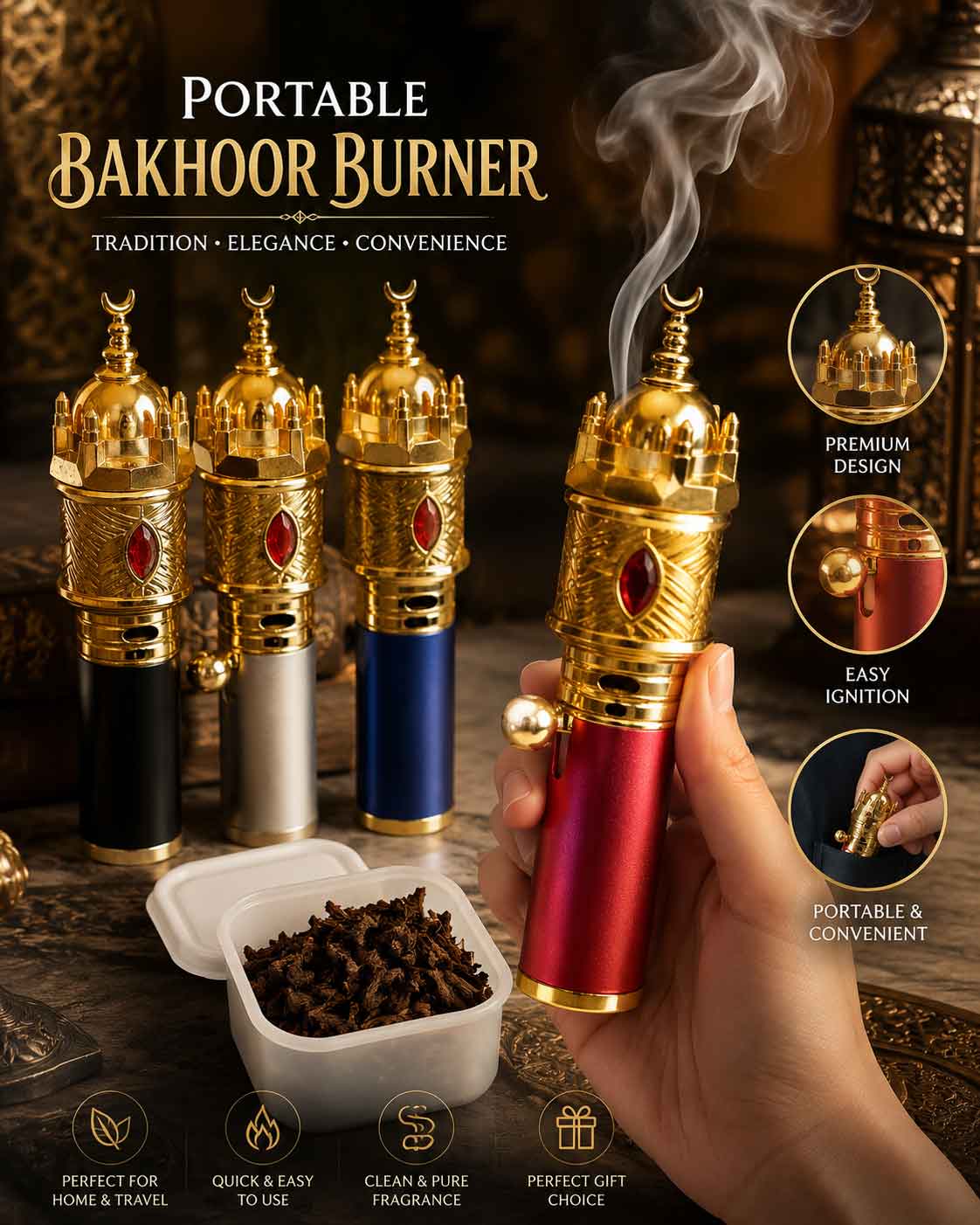 Portable Incense Burner